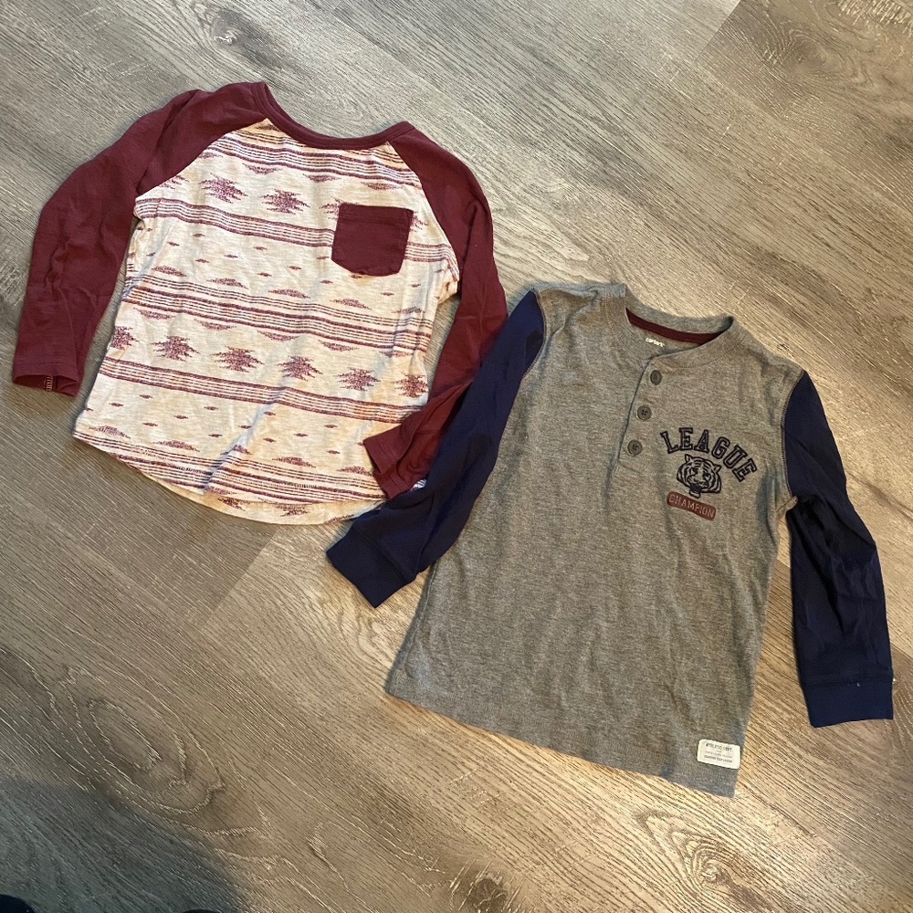 Toddler Long Sleeve Shirt Bundle
